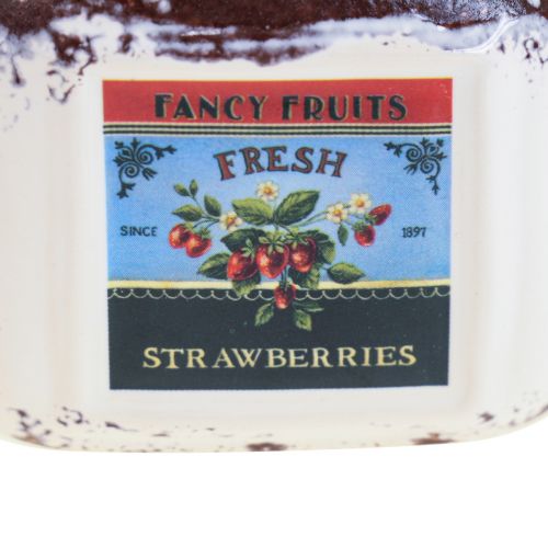 tételeket Cachepot kerámia konyhadísz lekváros fazék 7×7,5cm 3db