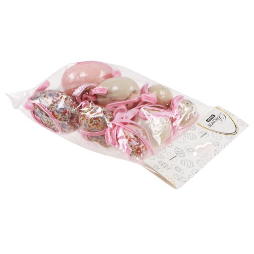 Floristik24 Húsvéti tojások díszítő tojások motívumokkal 4-6cm 12db