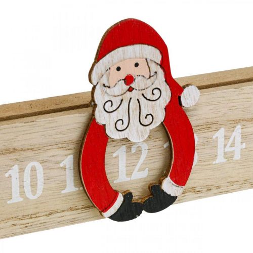 Floristik24 Adventi naptár fa adventi csík deco advent 48,5cm 3db
