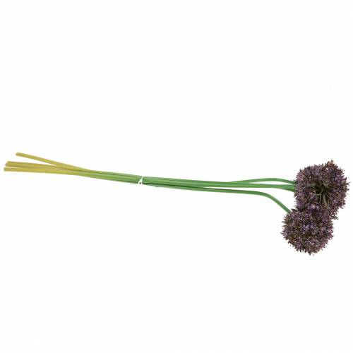 Floristik24 Díszhagyma Allium műlila Ø7cm H58cm 4db