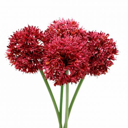 Díszhagyma Allium műmályva Ø7cm H58cm 4db