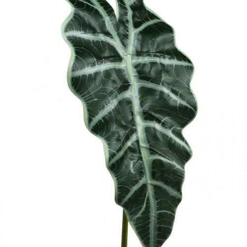 tételeket Mesterséges nyíllevél műnövény alocasia deco zöld 74cm