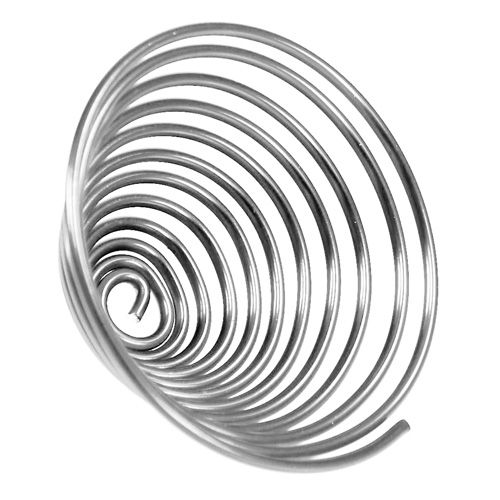 Floristik24 Drótcsavar fém csavar ezüst 2mm 120cm 2db