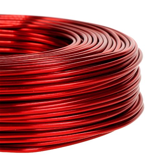 tételeket Alumínium huzal Ø2mm 500g 60m piros
