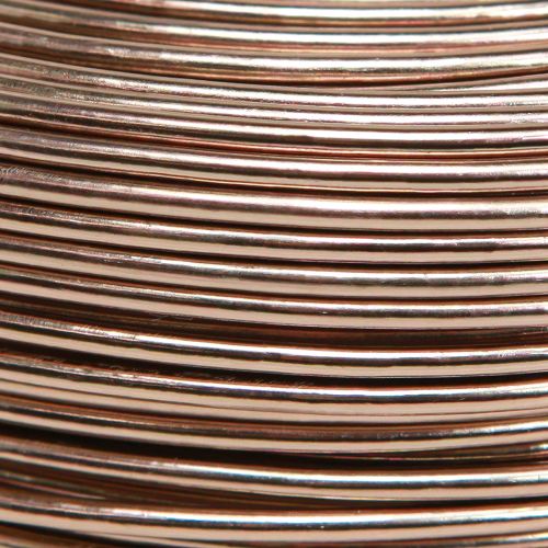 tételeket Alumínium drót Ø2mm alumínium drót kézműves drót világosbarna 500g 60m