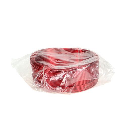 tételeket Piros alumínium drót Ø2mm 500g 60m - Ékszerdrót, kézműves drót, díszítő drót virágkötészethez és kézművességhez