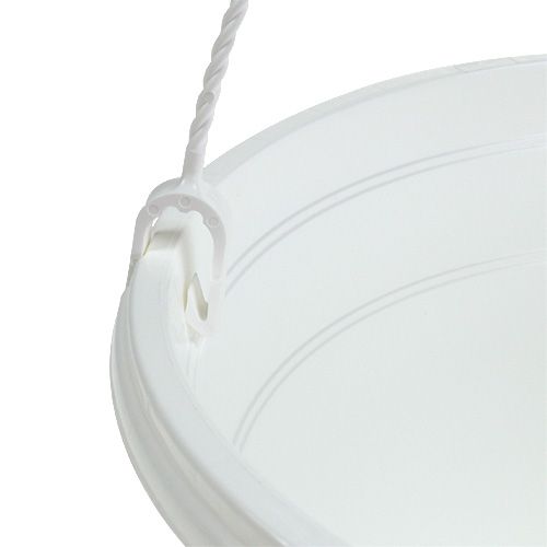 tételeket Virág függő kosár 25cm fehér