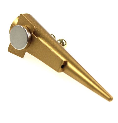 tételeket Esküvői kitűző mágnessel, matt arany 7cm