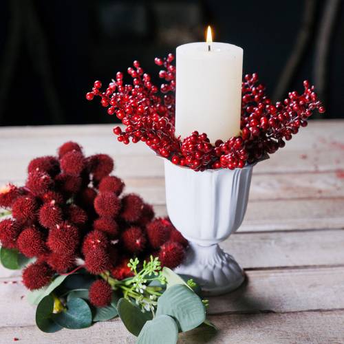 Floristik24 Antik Serleg rusztikus fehér Ø12cm H14cm