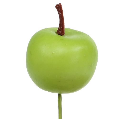 Floristik24 Alma mini zöld Ø3,5cm 36db