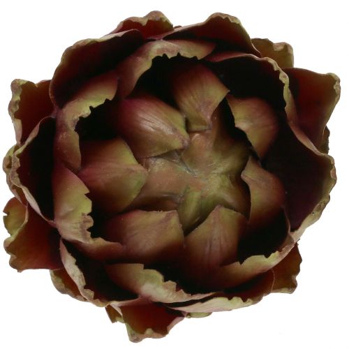 Floristik24 Articsóka zöld, ibolya Ø12cm H13cm