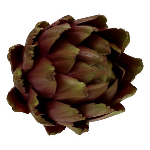 Floristik24 Articsóka zöld, ibolya Ø12cm H13cm