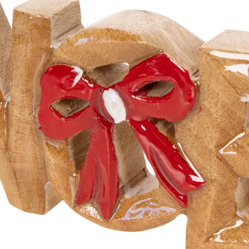 Noel felirat masnival, karácsonyi dekoráció, 18cm | Floristik24.hu