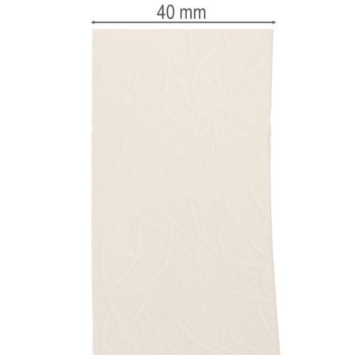 Dekoratív bársonyszalag, széles, ajándékoknak és kézműveskedéshez, 40mm x 20m | Floristik24.hu