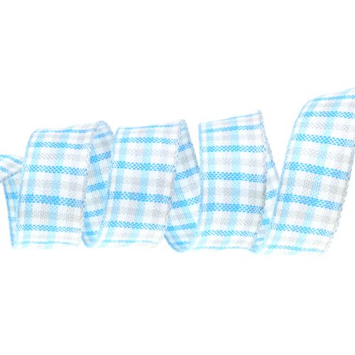 Floristik24 Ellenőrző szalag kék 25mm 15m