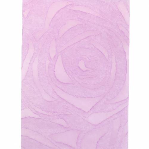 tételeket Deco szalag rózsák széles lila 63mm 20m