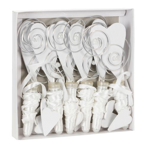 tételeket Padakasztó csővel és szívvel, 18 cm, 6 darab