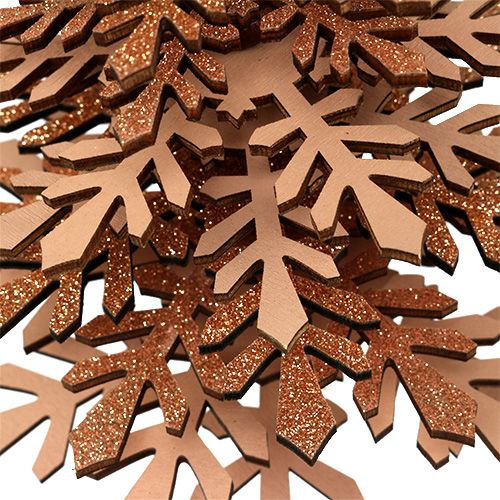 Floristik24 Fa akasztható réz haranggal 40cm