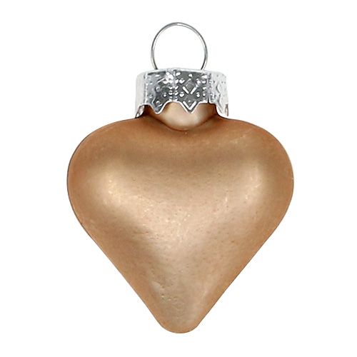 Floristik24 Fadísz szívek mix rózsaszín 3cm 24 db