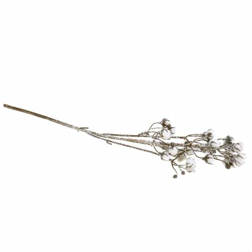 Floristik24 Jeges pamut ág 47cm