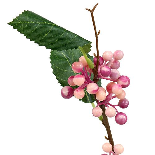 tételeket Bogyóág mesterséges rózsaszín-lila 64cm 6db