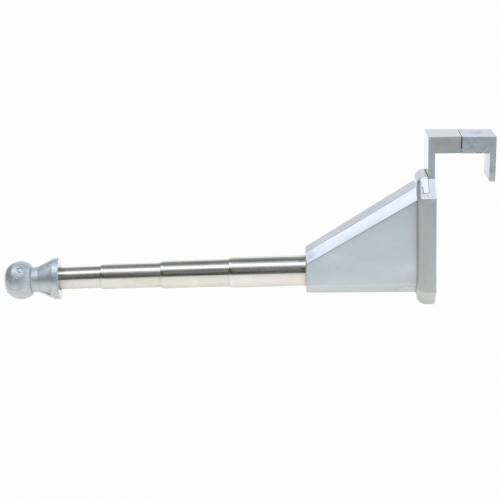 Floristik24 Ajtókampók és ablakkampók ezüst ablakkoszorú lóg