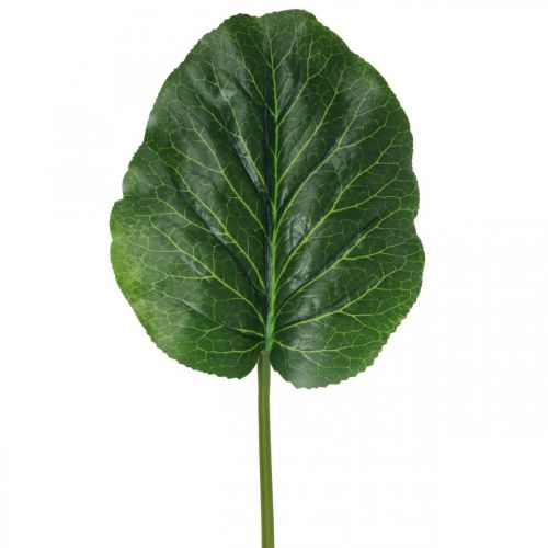 Floristik24 Mesterséges zöld növény Bergenia zöld mesterséges növény 53cm