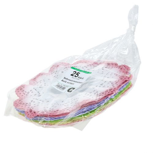 tételeket Biedermeier mandzsetta batikolt Ø24cm 25 db