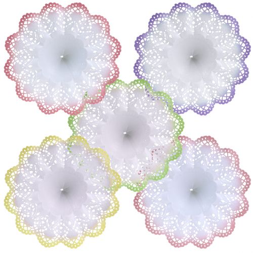 Floristik24 Biedermeier mandzsetta batikolt Ø27cm 25 db