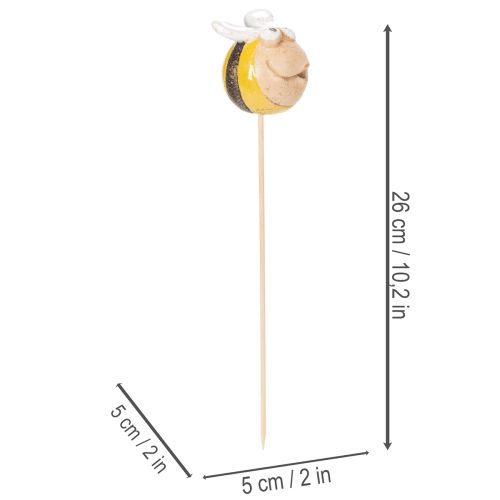 tételeket Kerti méhecske kültéri dekoráció kertbe és erkélyre 26cm 4db
