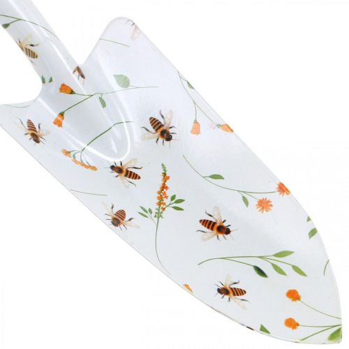 Floristik24 Kerti lapát, lapát méhekkel, kézi lapát, fém simító L28cm