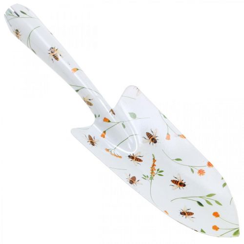 Floristik24 Kerti lapát, lapát méhekkel, kézi lapát, fém simító L28cm