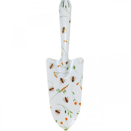 Floristik24 Kerti lapát, lapát méhekkel, kézi lapát, fém simító L28cm