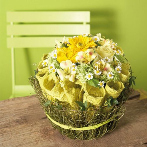 tételeket Nedves virághab tál virágkompozíciókhoz Ø18cm 2 db