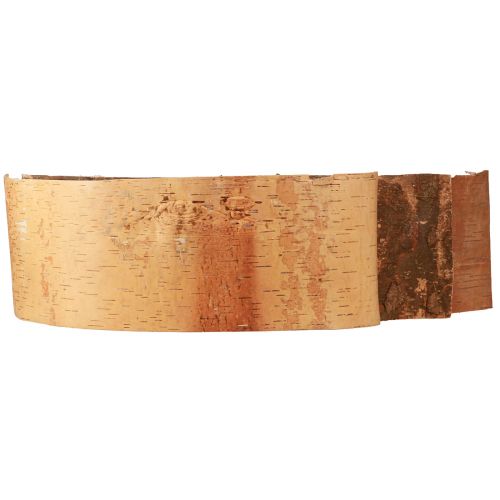 Floristik24 Nyírfa kéreg dekoratív kéregcsíkok natúr fehér 48×15cm 6 db