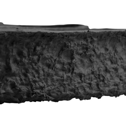 tételeket Oasis Black Biolit Plant Heart 50cm fekete virágtartó tál dekoráció