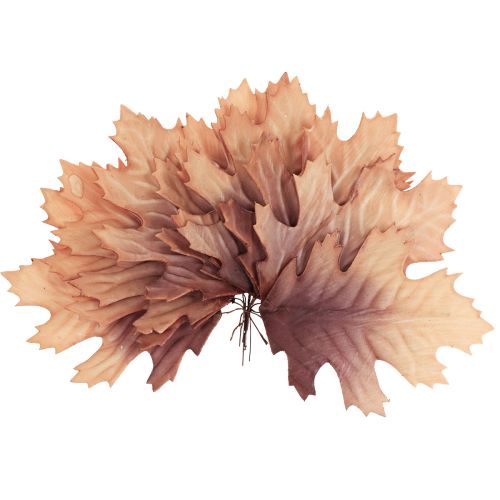 Floristik24 Vörös tölgylevél őszi levelek deco levelek deco 13×19cm 12db