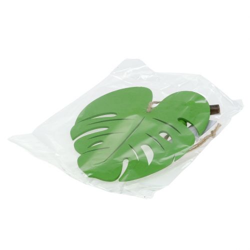 Floristik24 Levél 14,5 cm zöld függesztéshez