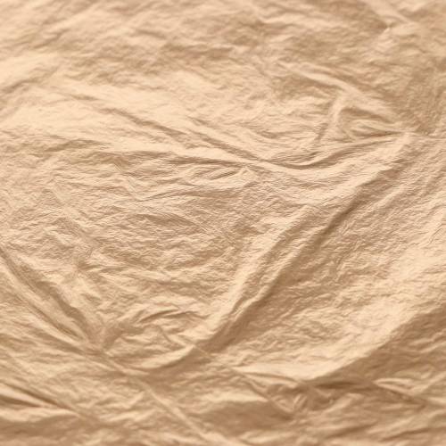 Floristik24 Levél fémlemez réz 14×14cm 25db