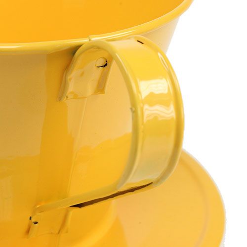 tételeket Dekoratív csésze sárga Ø16cm H11cm
