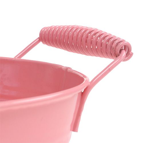 Floristik24 Lemeztál ovális lazac 20cm x 12cm H9cm