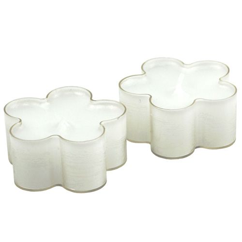 Floristik24 Virág világos fehér 12db