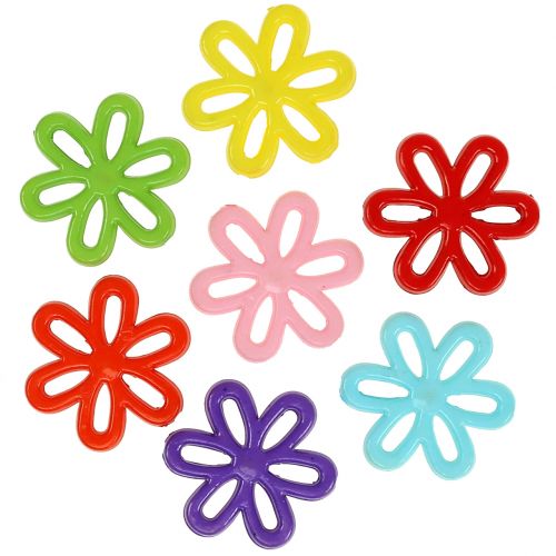 Floristik24 Virágok Ø3cm lyukakkal válogatva 135g