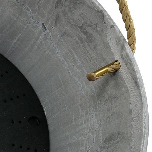 Floristik24 Virágkosár "Fiona" Ø25cm H12cm szürke