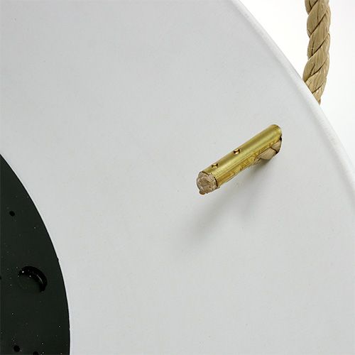 Floristik24 Függesztett kosár "Fiona" Ø25cm H12cm Fehér