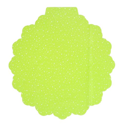 Floristik24 Virág mandzsetta Ø48cm zöld 50 db