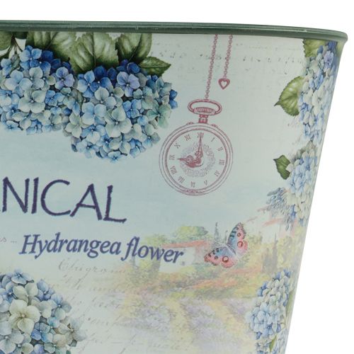 tételeket Virágtál ovális hortenzia műanyag tál 21,5×12,5cm H11cm