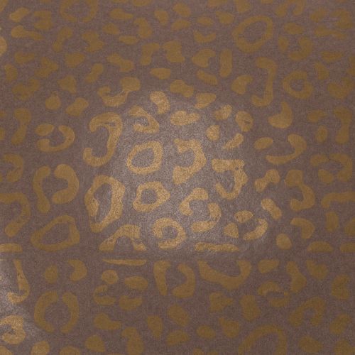Virágos selyem leopárdmintás barna nedves szilárdságú 50x75cm 20db | Floristik24.hu