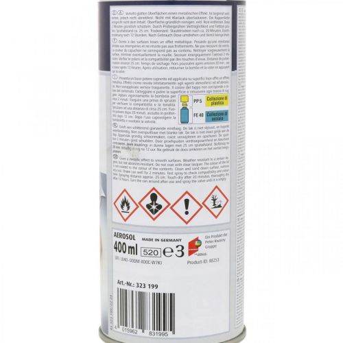 Floristik24 Belton speciális spray festék arany hatású festék spray arany 400ml