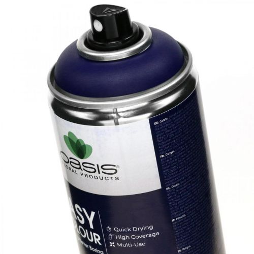 tételeket OASIS® Easy Color Spray, festék spray sötétkék 400ml